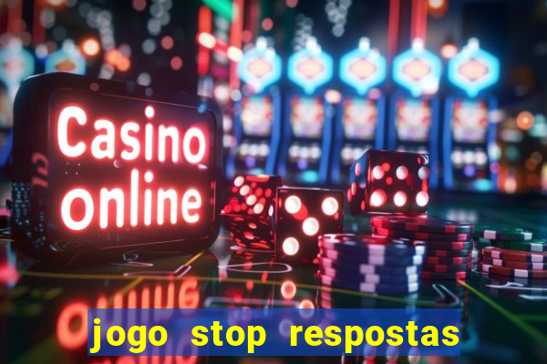 jogo stop respostas de a a z